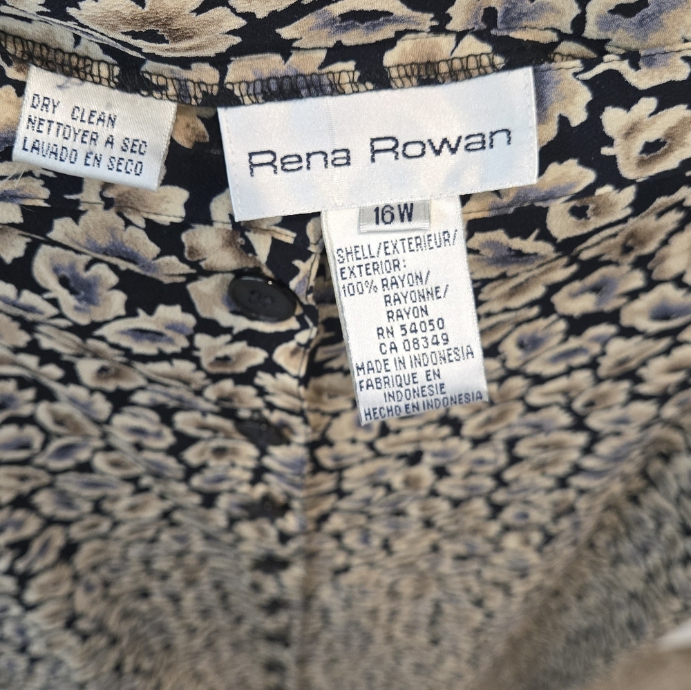 Rena Rowan Black and Cream Midi Pencil Skirt Set - Picture 6 of 10